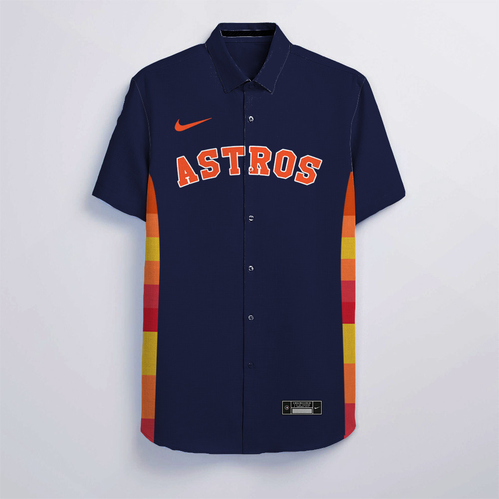 Personalized Houston Astros All Over Print 3D Hawaiian Shirt – Navy-Tph