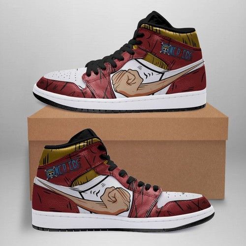 Gomu Gomu One Piece Air Jordan Sneakeraj1042 Shoes Sport Sneakers