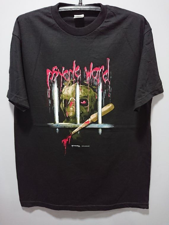 Vintage 00S Psycho World Shirt Psycho Is An American Horror Franchise Excellent Condition Psycho The 21 Best Movies Shirt