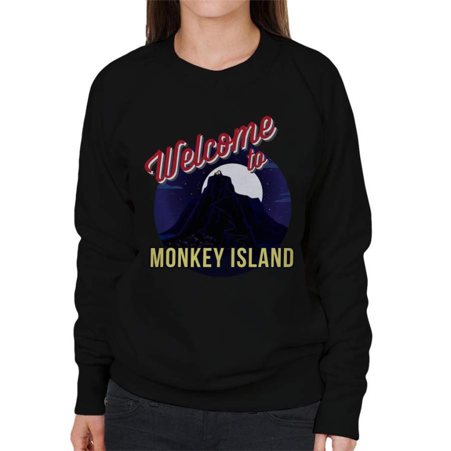 Welcome To Monkey Island Women’s Sweatshirt