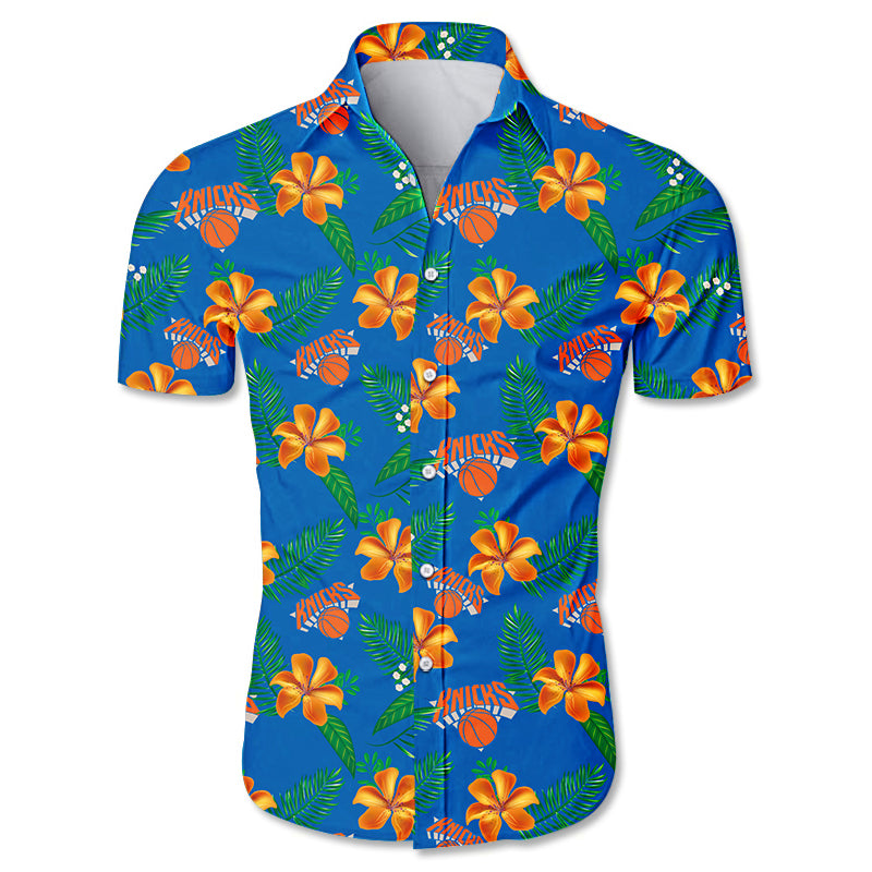 New York Knicks Hawaii Shirt Small Flowers Ha63990