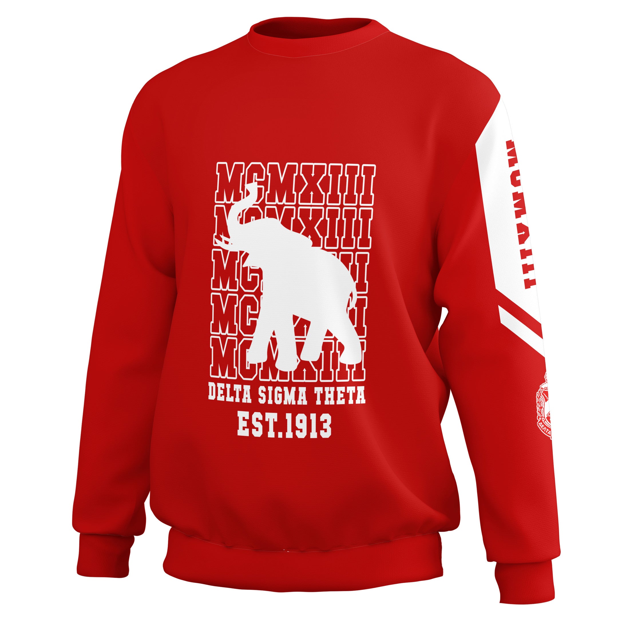 Sorority Sweatshirt – Delta Sigma Theta Mcmxiii Red Sweatshirts