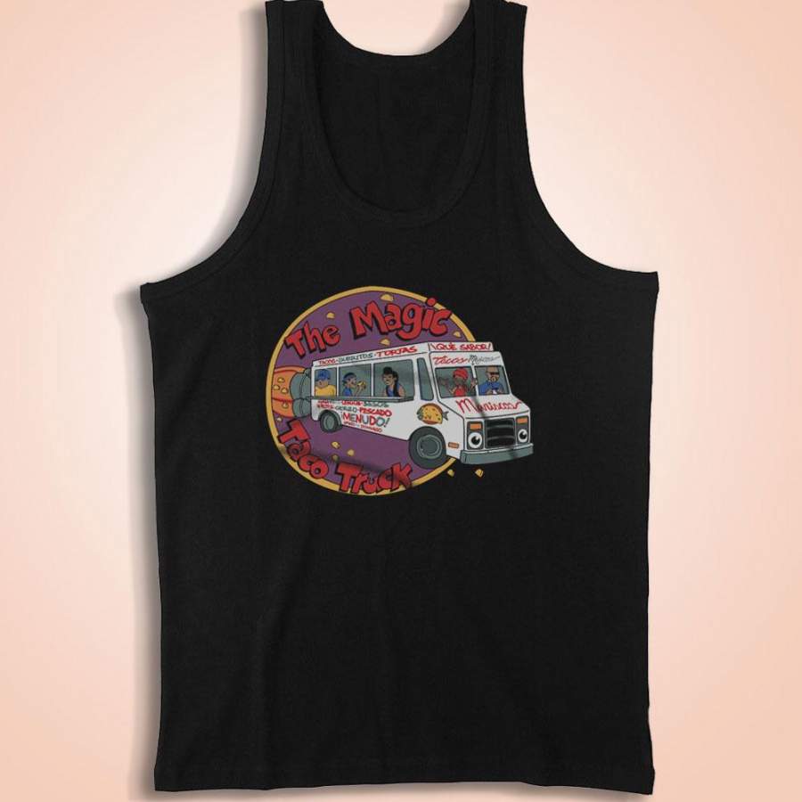 The Magic Taco Truck Funny Mexican Food Men’S Tank Top