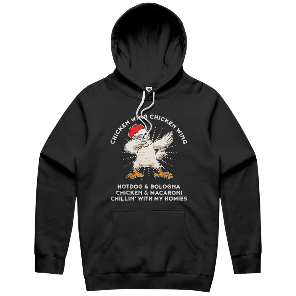 Chicken Wing Chicken Wing Shirt Song Lyric Hot Dog Bologna Hoodie