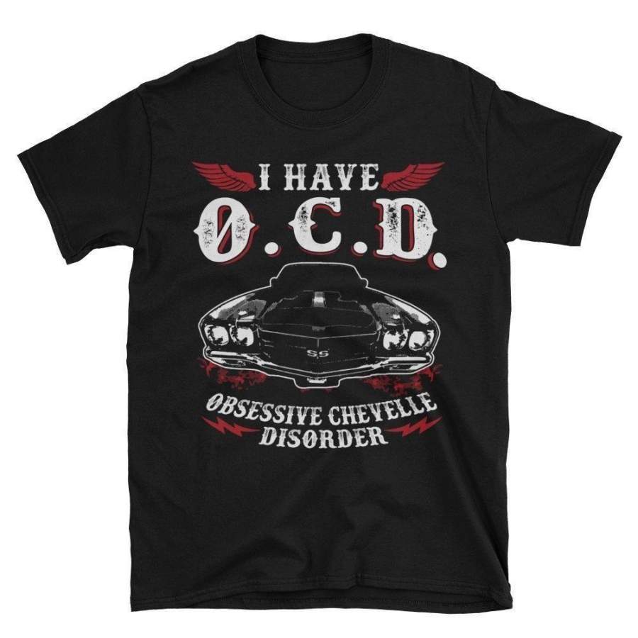 Ocd Chevelle Muscle Car Chevi Car Eco Cotton T-Shirt