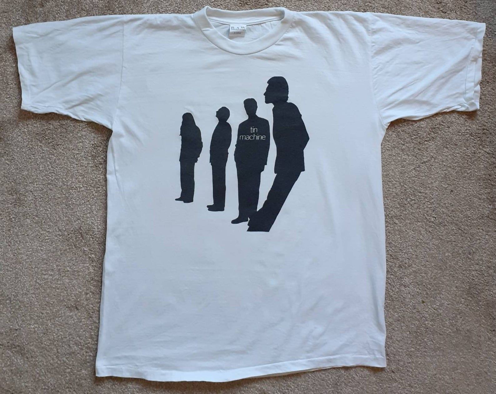 Tin Machine T-Shirt 1989 Vintage /2 Rare! David Bowie Nick Cave U2 Janes Addiction Pixies Queen The Cult Rem Midnight Oil