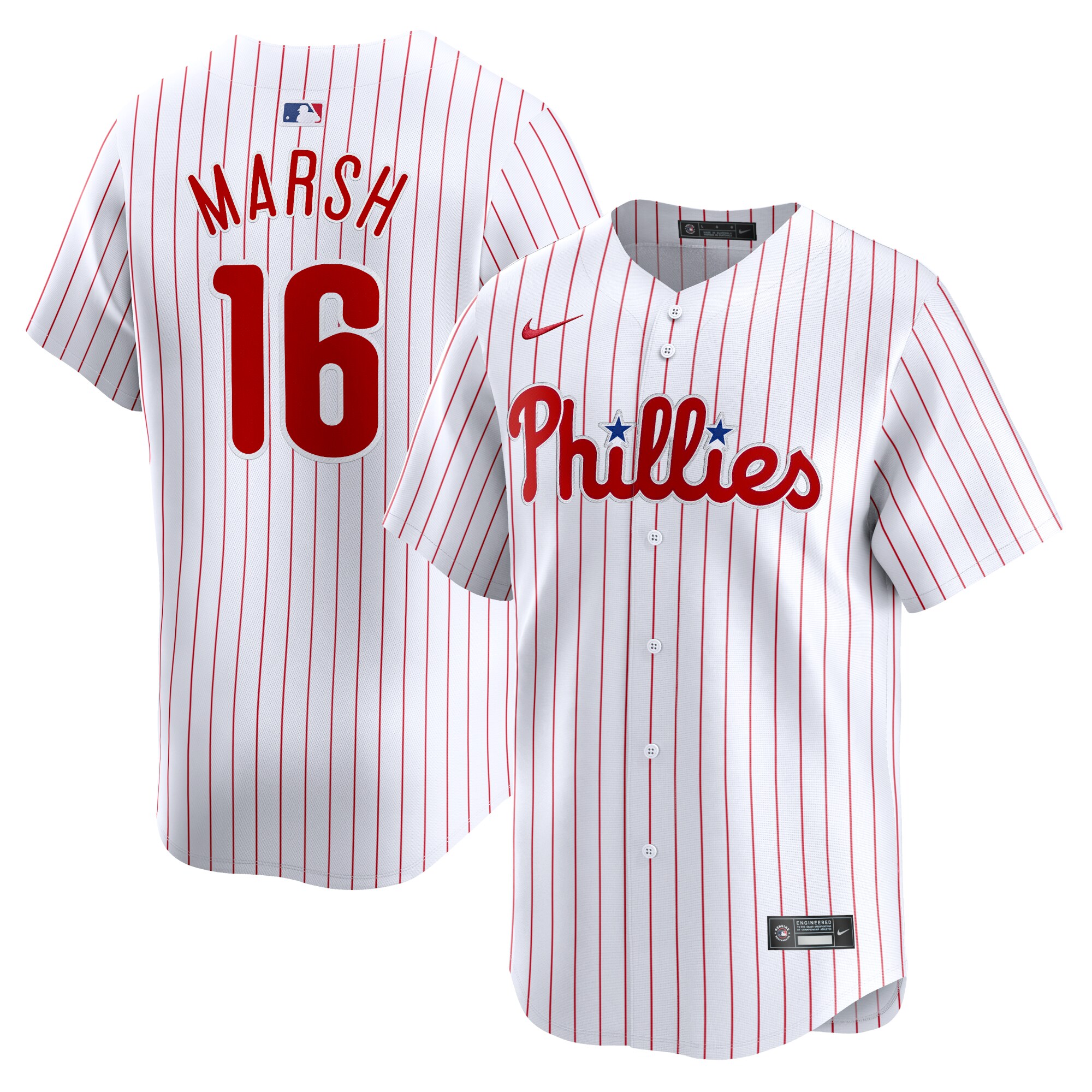 Brandon Marsh Philadelphia Phillies Home Limited Player Jersey – White