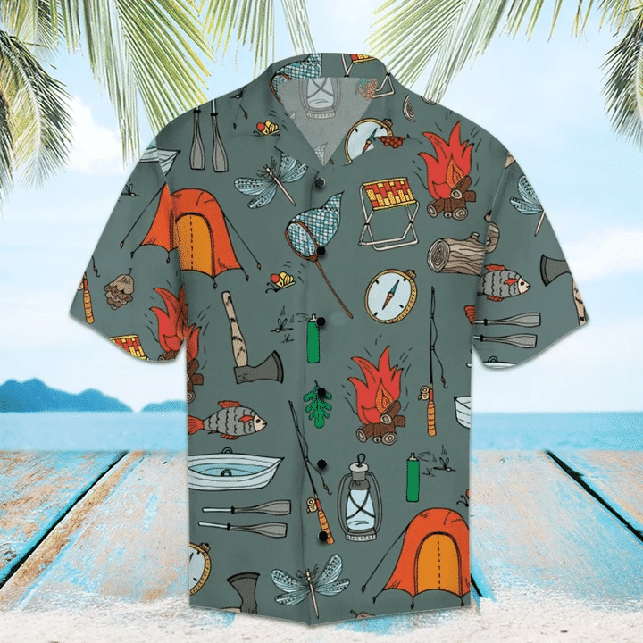 Amazing Camping Hawaii Shirt Unisex Adult Ha91360