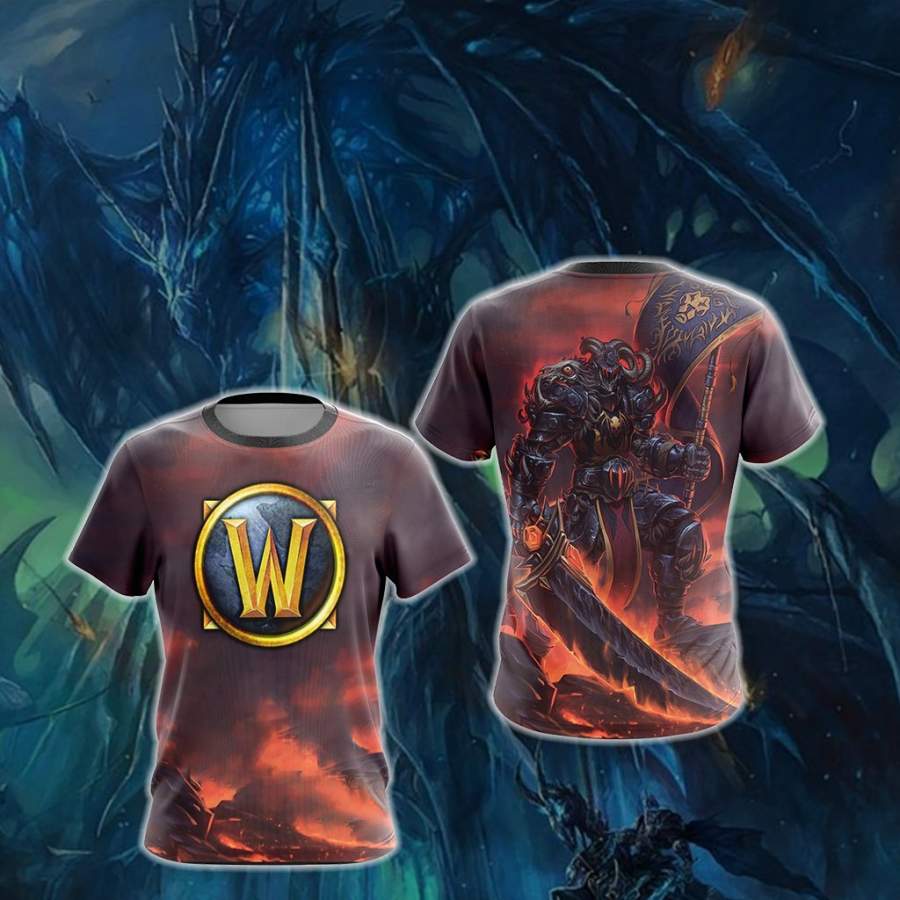 World of Warcraft – Human Rogue Unisex 3D T-shirt