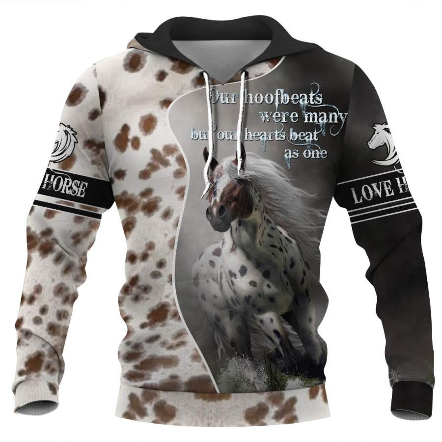 APPALOOSA HORSE 3D Full Printing Hoodie and Unisex Tee