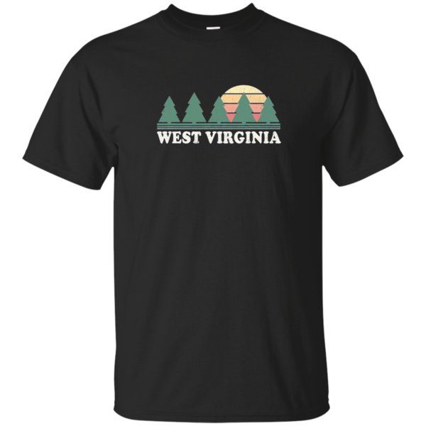 West Virginia WV T-Shirt Vintage Retro 70s Graphic Tee