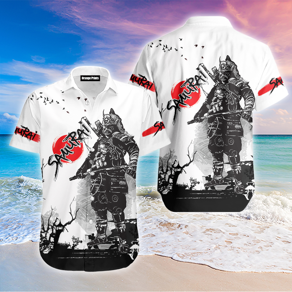 Samurai Art Hawaii Shirt For Men Women Adult Ha2761