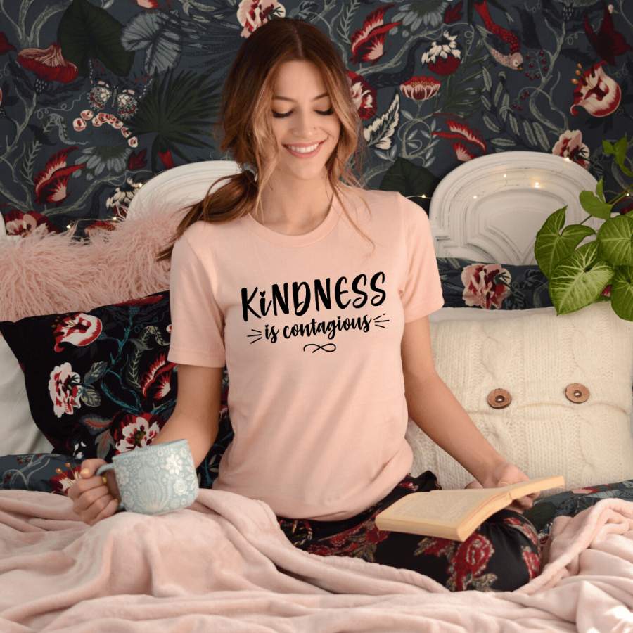 Kindness is Contagious Shirt, Kindness T-Shirt, Kind Shirt, Anti Bullying Shirt, Inspirational Shirt, Teacher Shirt, Motivational Shirt, Mother Day Shirt, Gift For Her, Gift for Mom, Mom shirt, Grandma Shirt