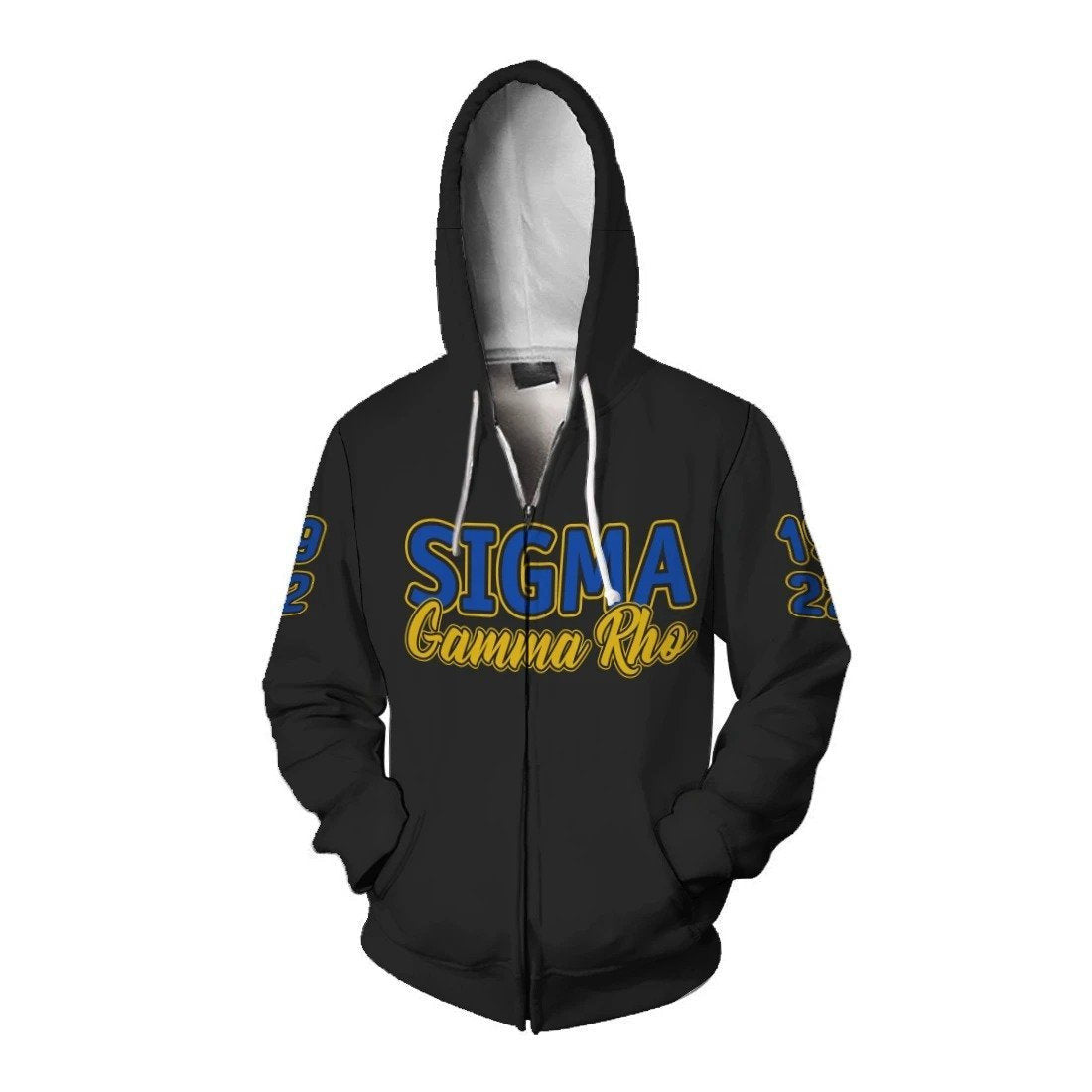 Sorority Hoodie – Lux Sigma Gamma Rho Since 1922 Sor Zip Hoodie