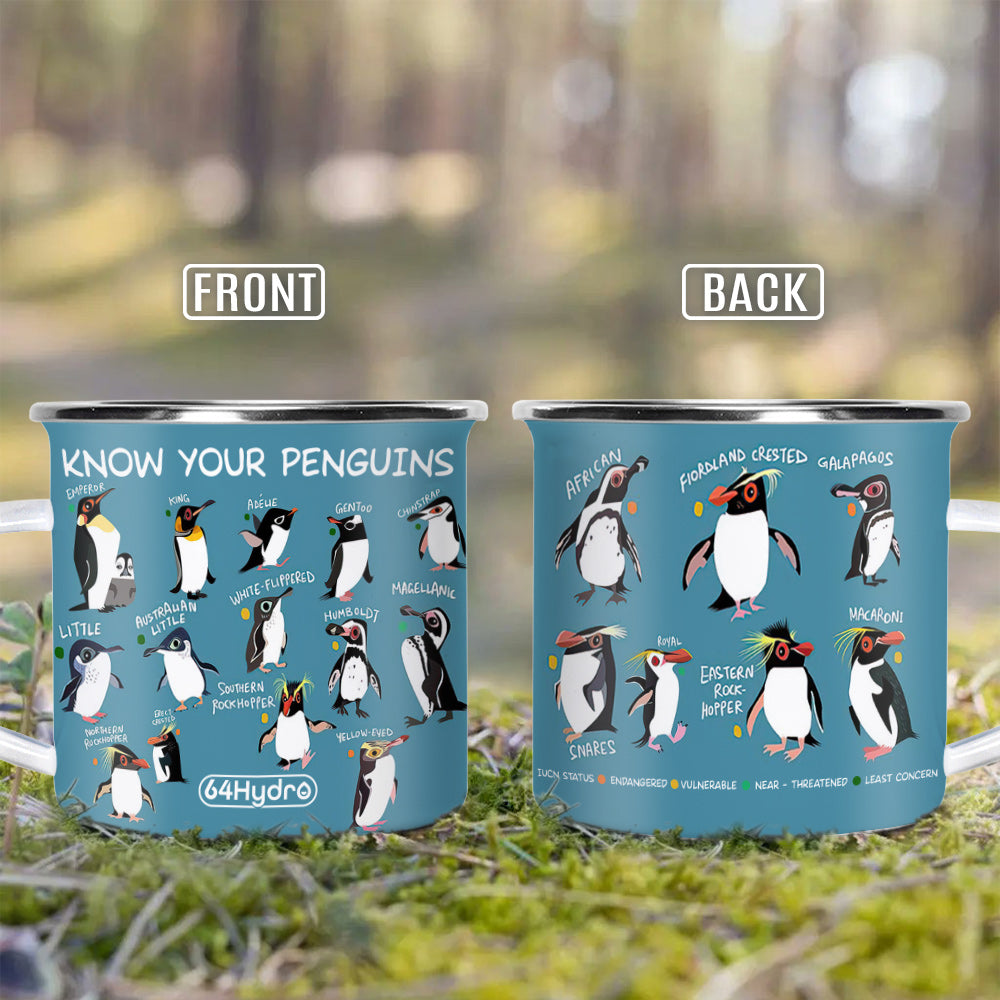 Penguin Lover Know Your Penguins Hhay2604003Y Campfire Mug