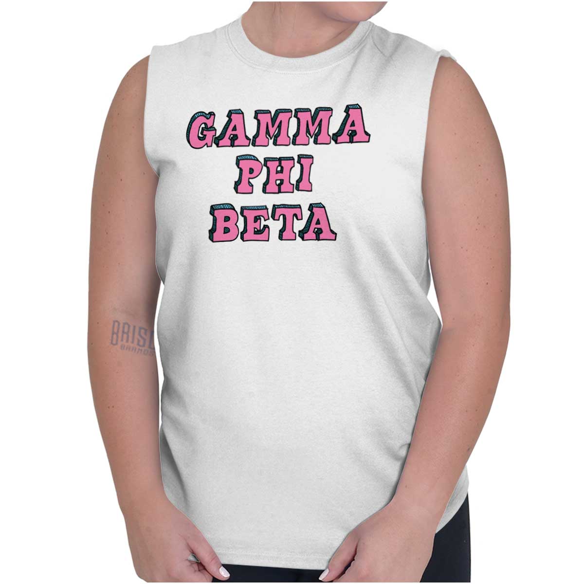 Gamma Phi Beta Pride Sleeveless T Shirt