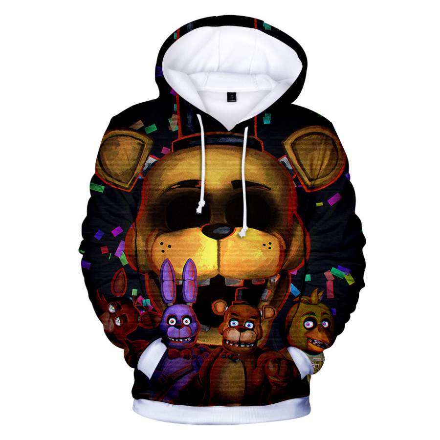 3D Printed Five Nights at Freddy’s Hoodie