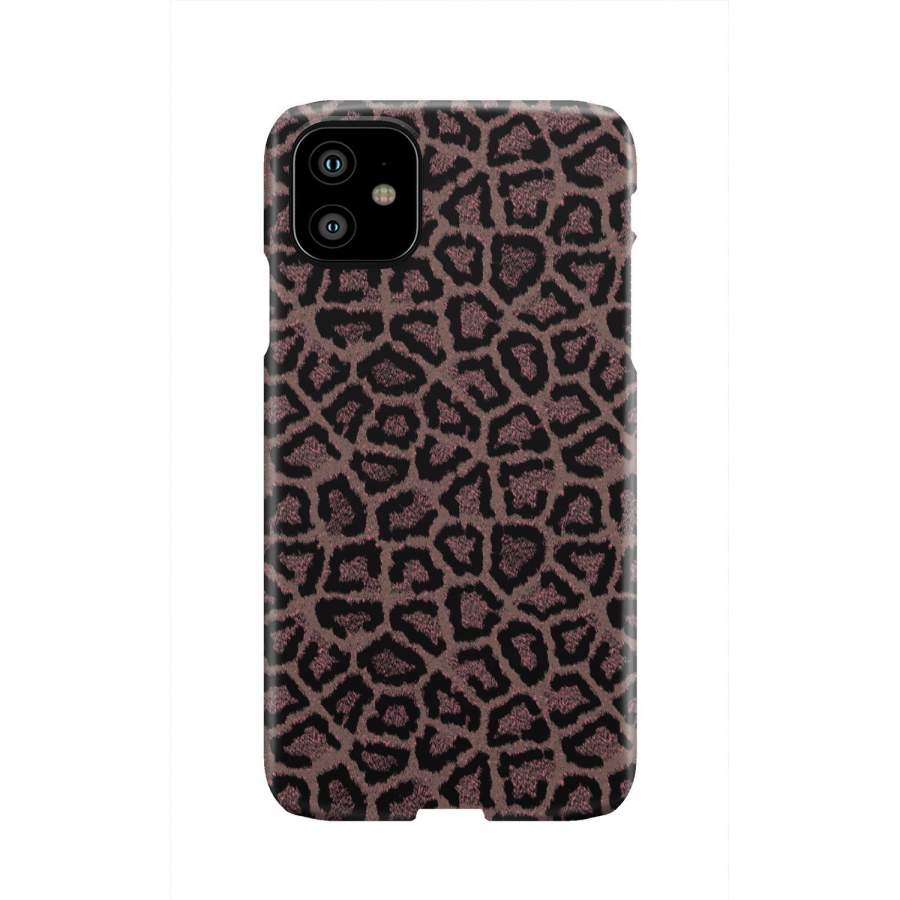 Brown Cheetah Leopard Pattern Print Iphone & Android Phone Cases