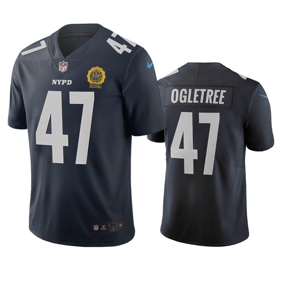 New York Giants Alec Ogletree Navy City Edition Jersey