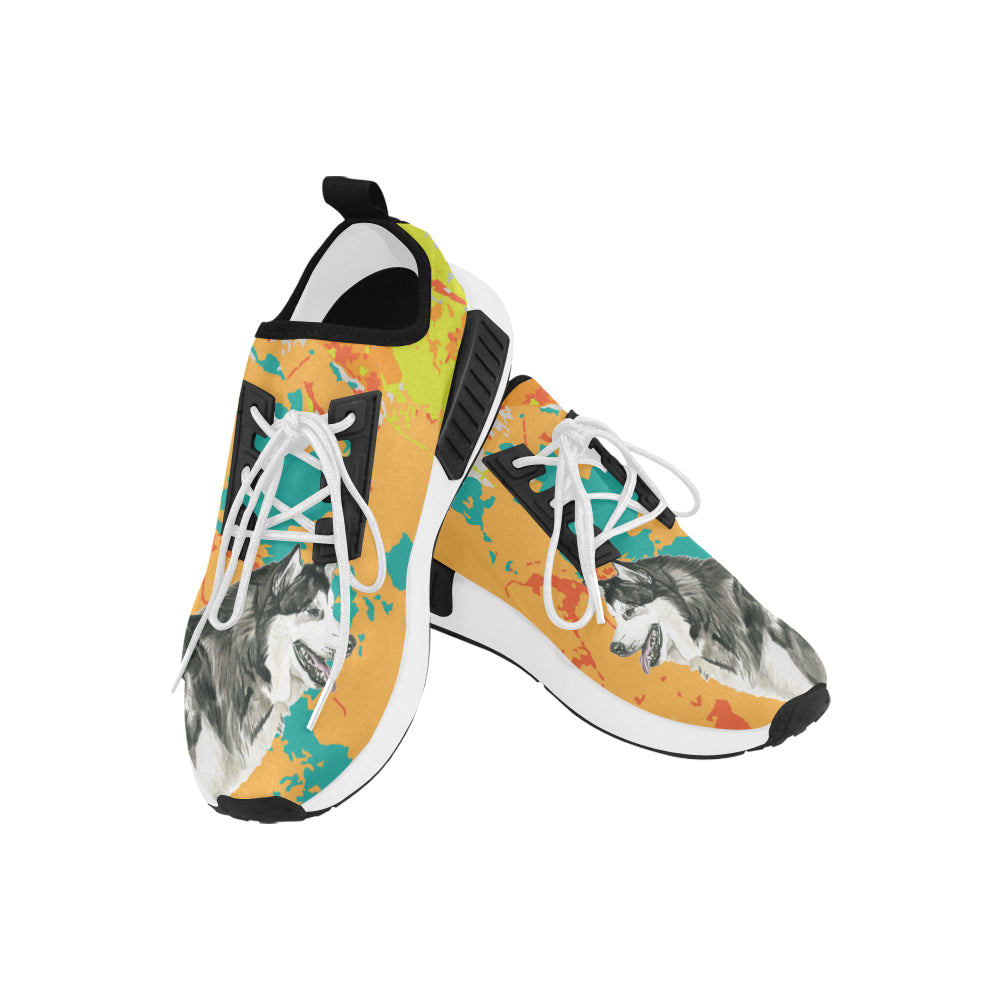 Alaskan Malamute Water Colour No.2 Men’S Draco Running Shoes