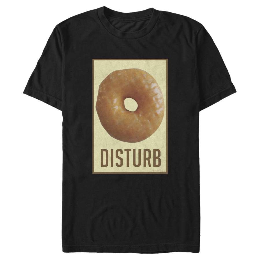 Twin Peaks Men’s Donut Disturb Glaze  T Shirt