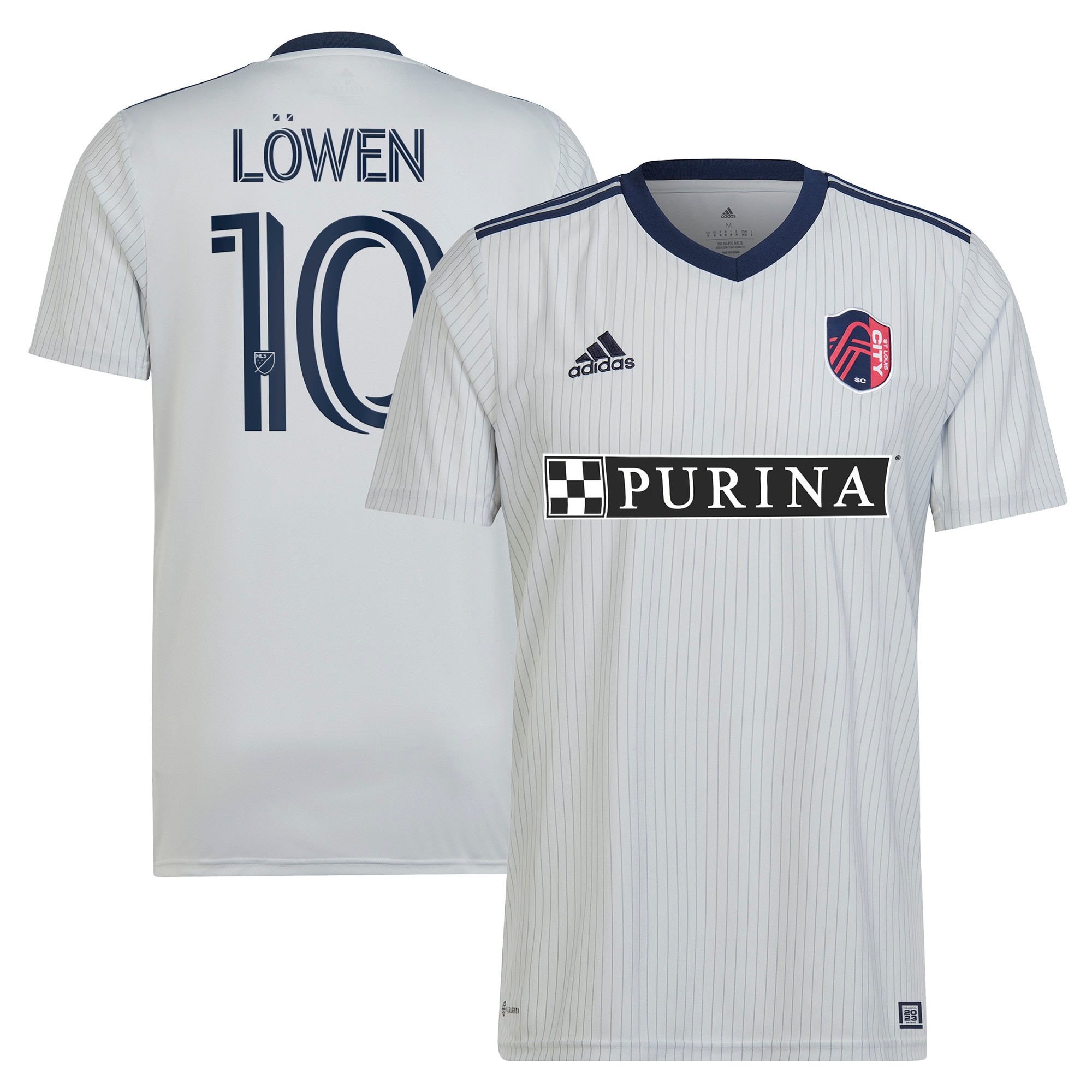 Eduard Löwen St. Louis City SC 2023 The Spirit Kit Replica Jersey – Gray