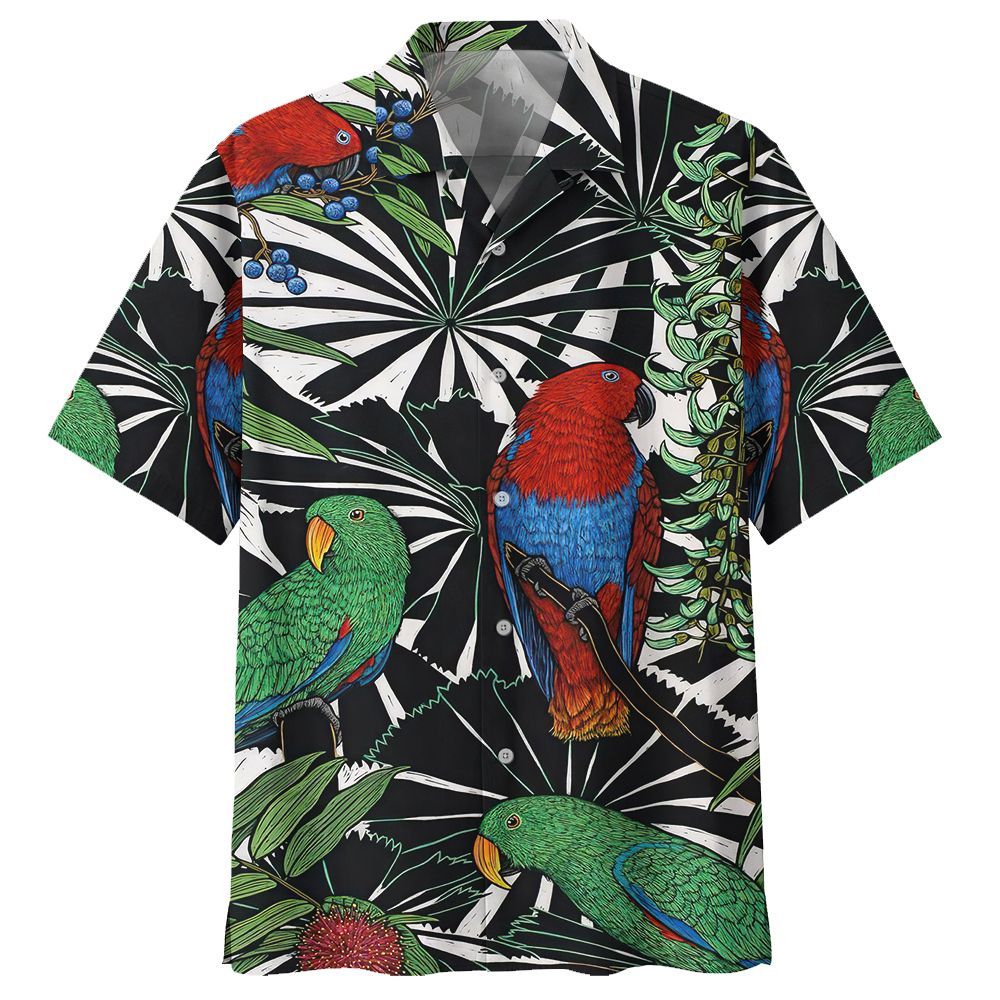 Parrot Colorful Nice Design Unisex Hawaii Shirt For Men And Women Ha15563