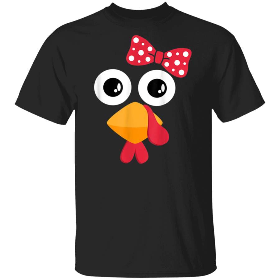 Turkey Face Trot Shirt Cute Thanksgiving Running Gift