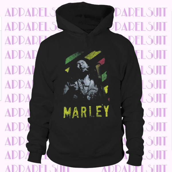 Bob Marley Concert Adult Medium Black Yellow Jamaica Reggae