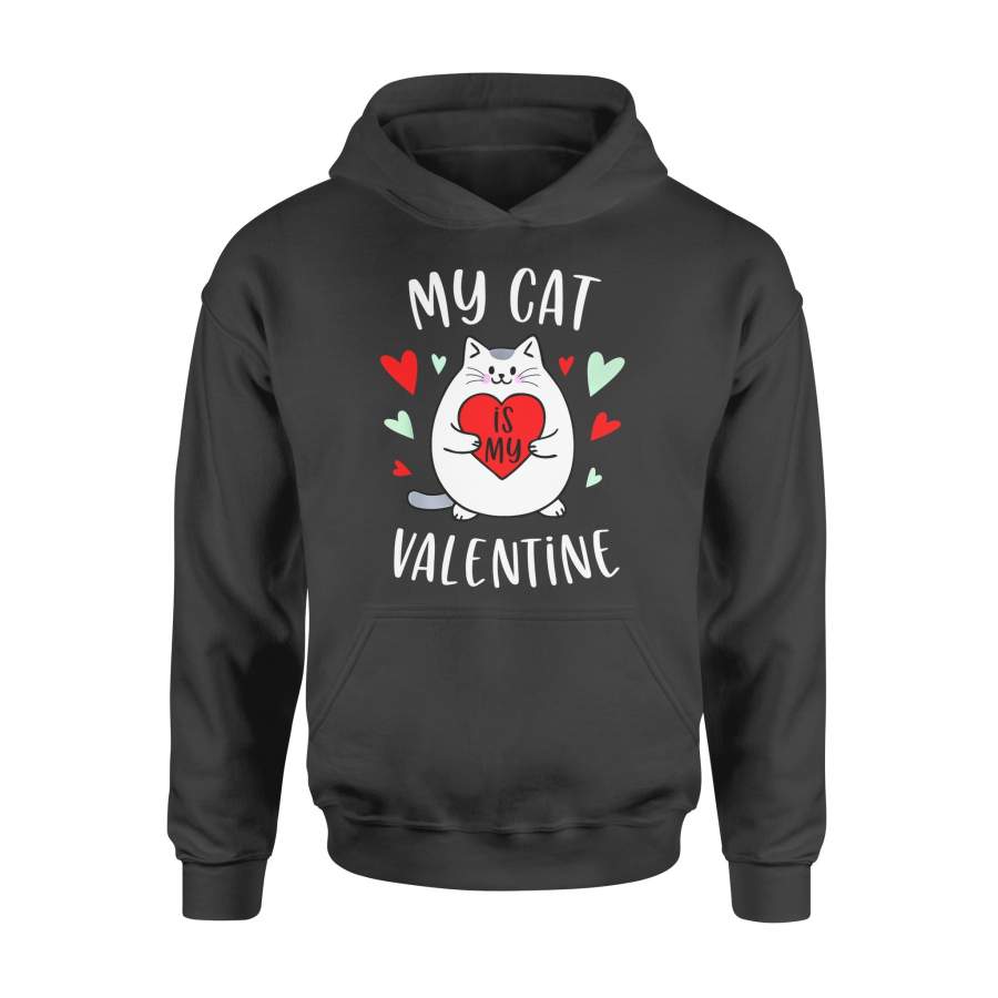 Cat gift idea My Valentine Kitten – Standard Hoodie