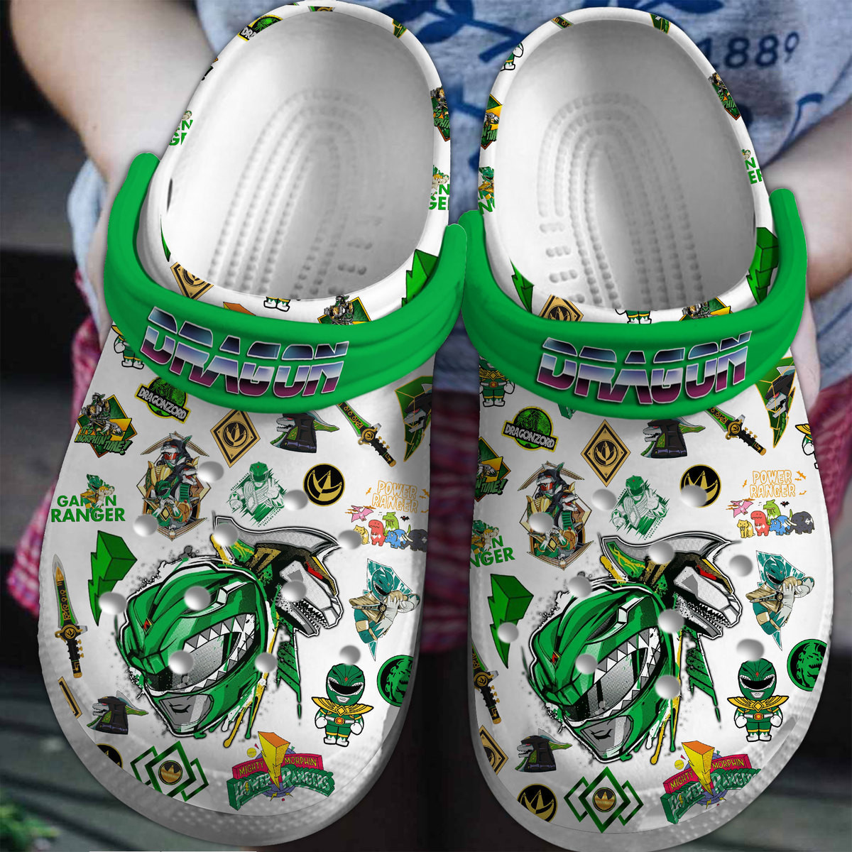 Power Rangers Movie Crocss Clogs For Men Women And Kid Bm1411-1608-5