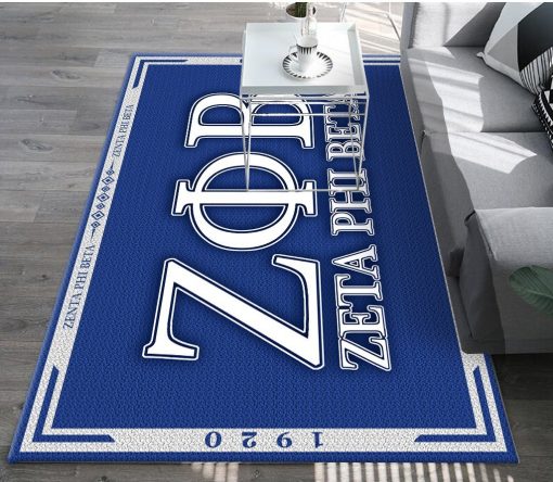 Zeta Phi Beta 1920 Rug