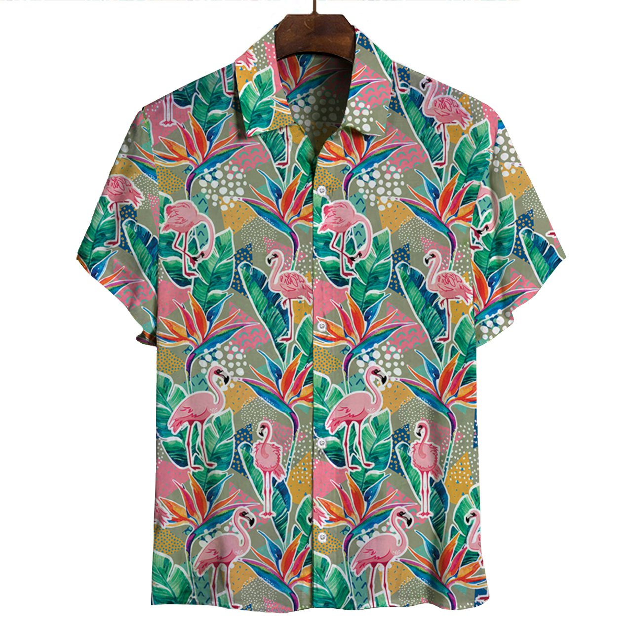 Flamingo Hawaii Shirt Ha13609