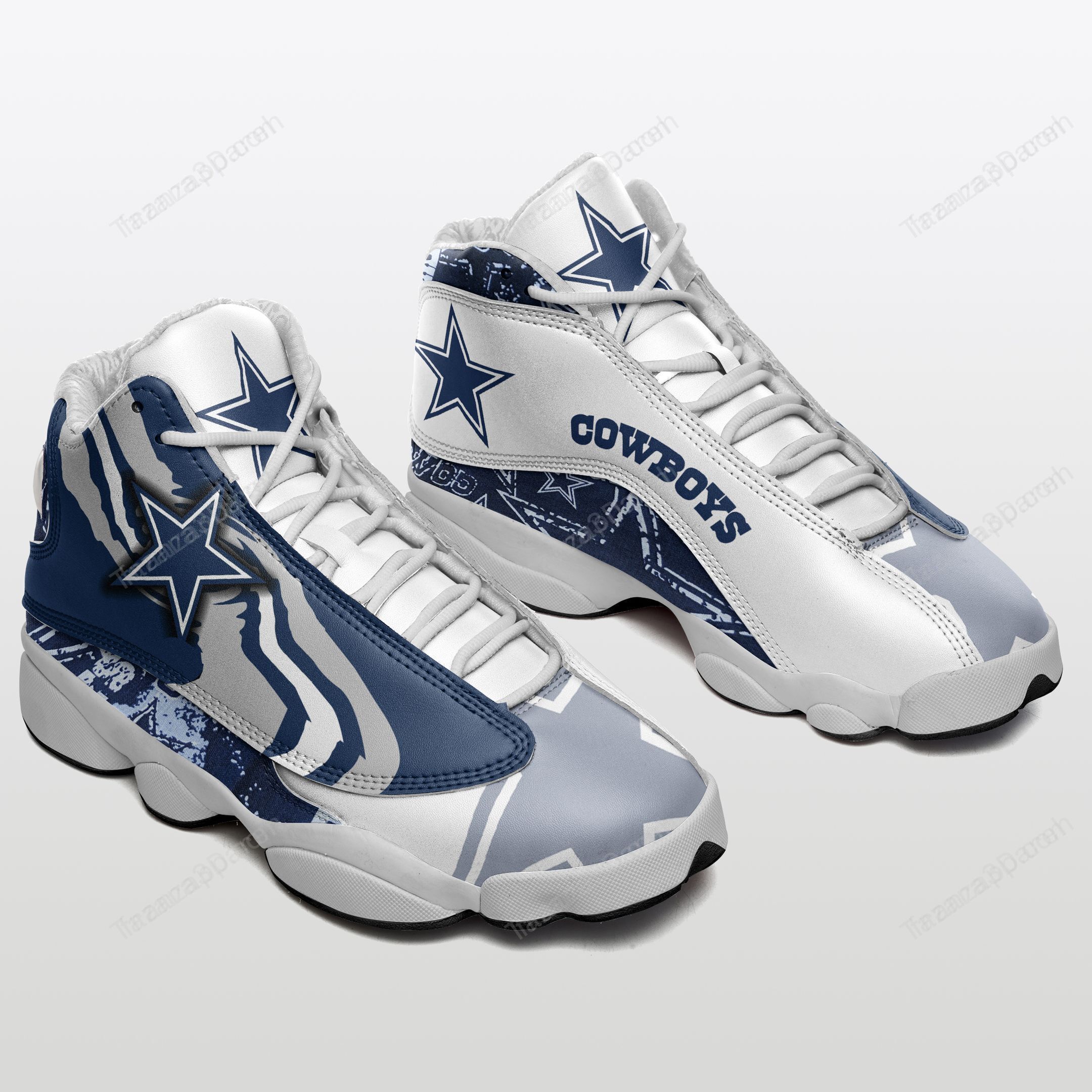 Dallas Cowboys Air Jd13 Sneakers 546