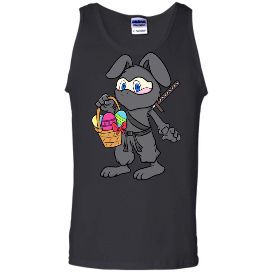 Cute Easter Egg Hunt Easter Bunny Ninja T-Shirt Tank Top