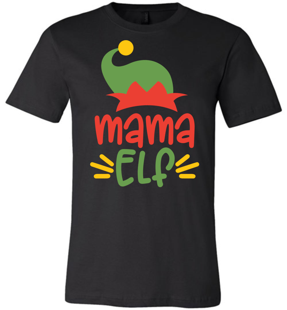 Mama Elf Christmas Shirts