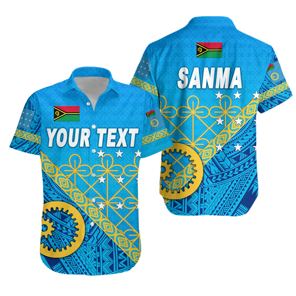 (Custom Personalised) Sanma Province Hawaiian Shirt Vanuatu Pattern Unique Style Lt8