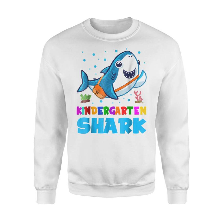 Back To School Kindergarten Funny Shark For Kids Sweatshirt