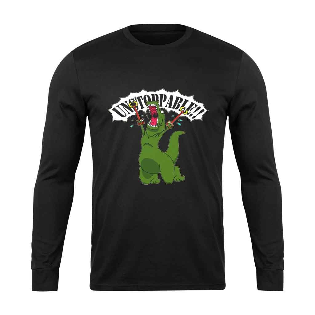 Unstoppable Dinosaur Long Sleeve T-Shirt