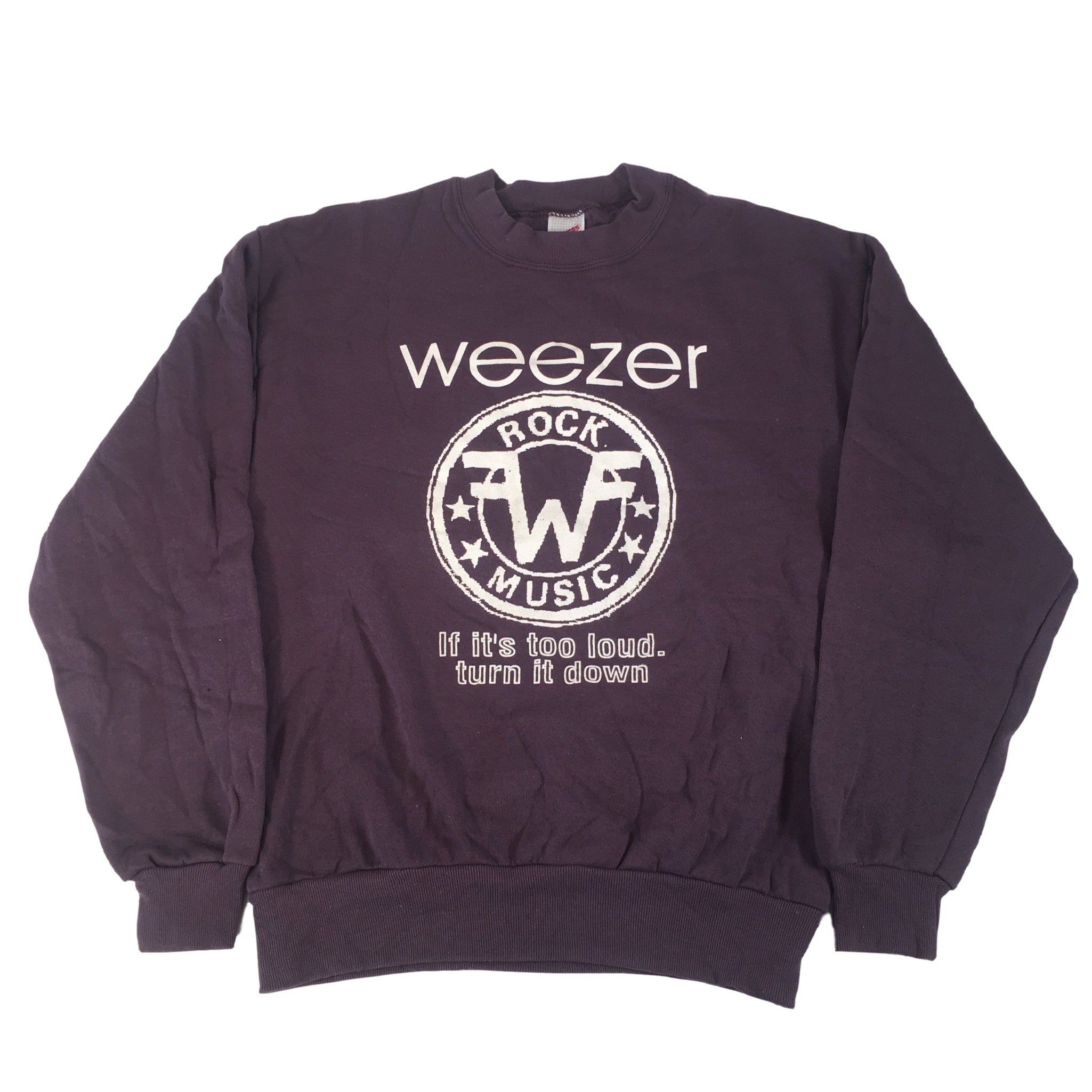 Vintage Weezer “Rock Music” Crewneck Sweatshirt