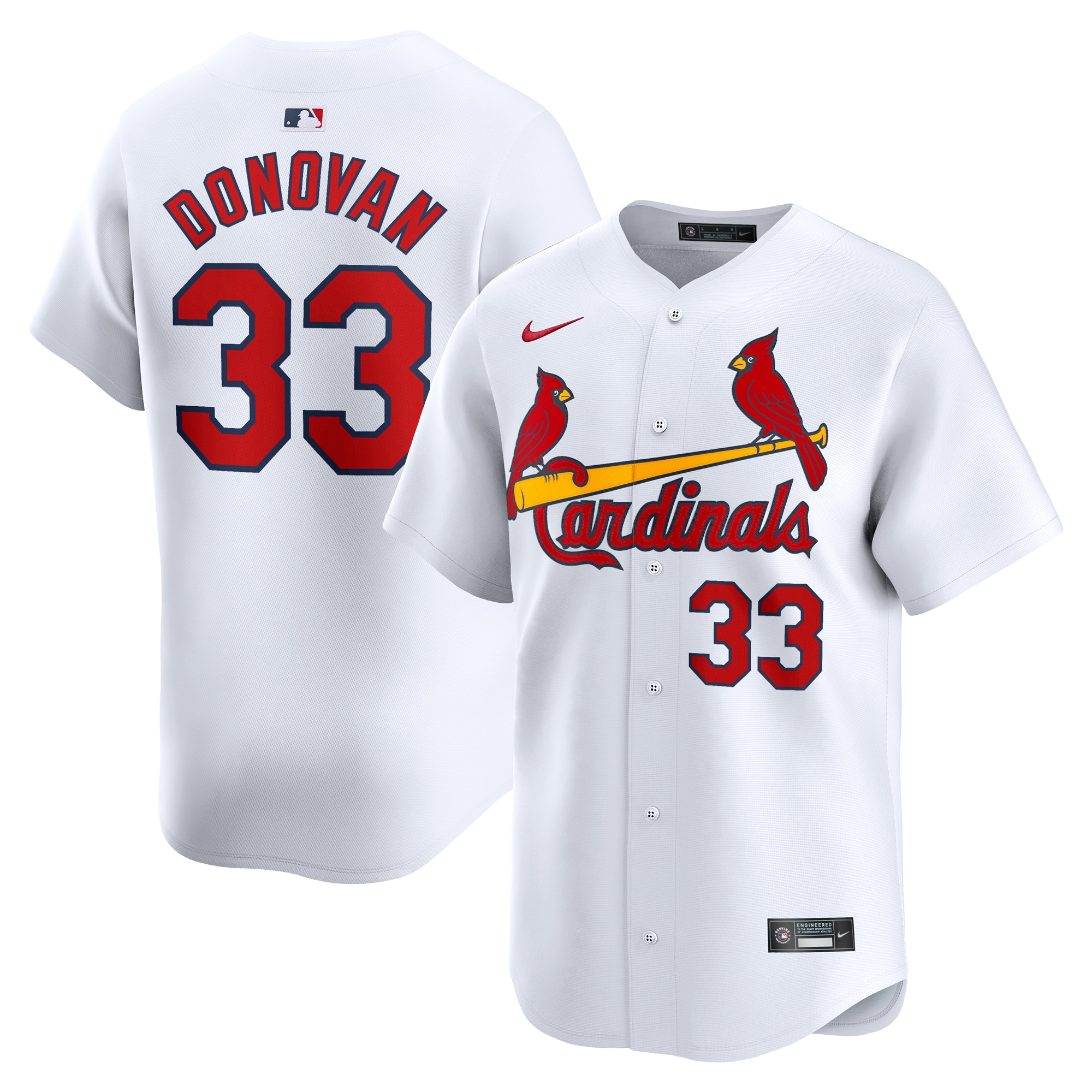 Brendan Donovan St. Louis Cardinals Home Limited Player Jersey  White