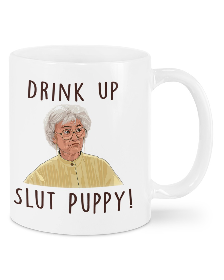 Drink Up Slut Puppy, Old Lady Mug