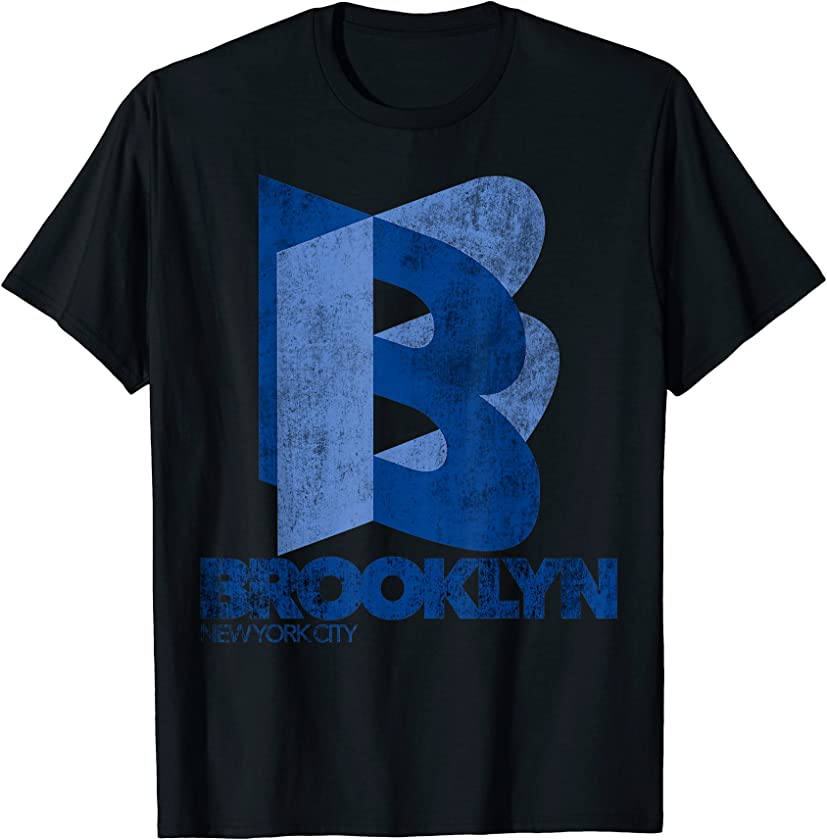 Brooklyn NYC Tee Shirts, Cool Vintage Brooklyn New York City T-Shirt