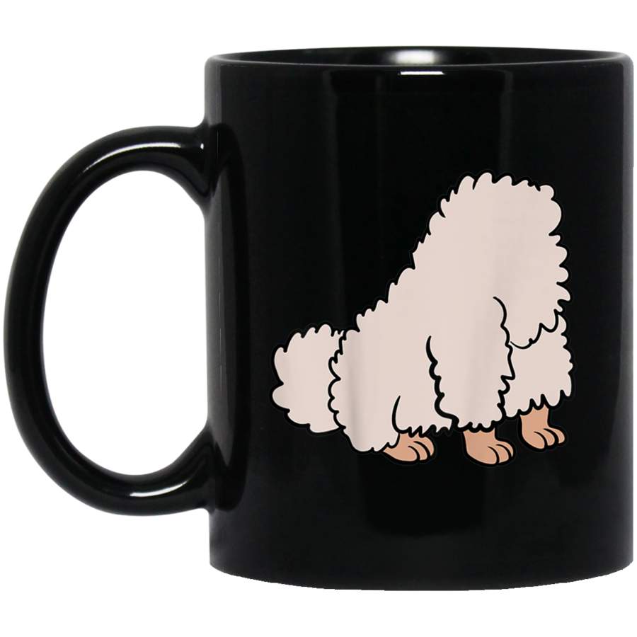 Teacup Poodle Dog Body Costume Easy Halloween Cute Puppy Mug