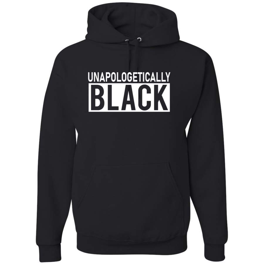 Unapologetically Black African Pride Freedom Black History Month Black Pride Graphic Hoodie Sweatshirt