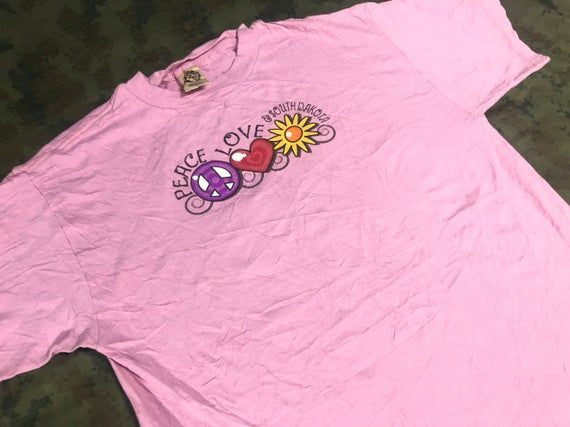 Vintage 90S Peace Love Shirt