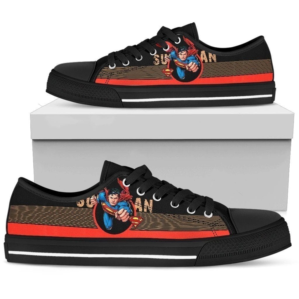 Superman Sneakers Low Top Gift