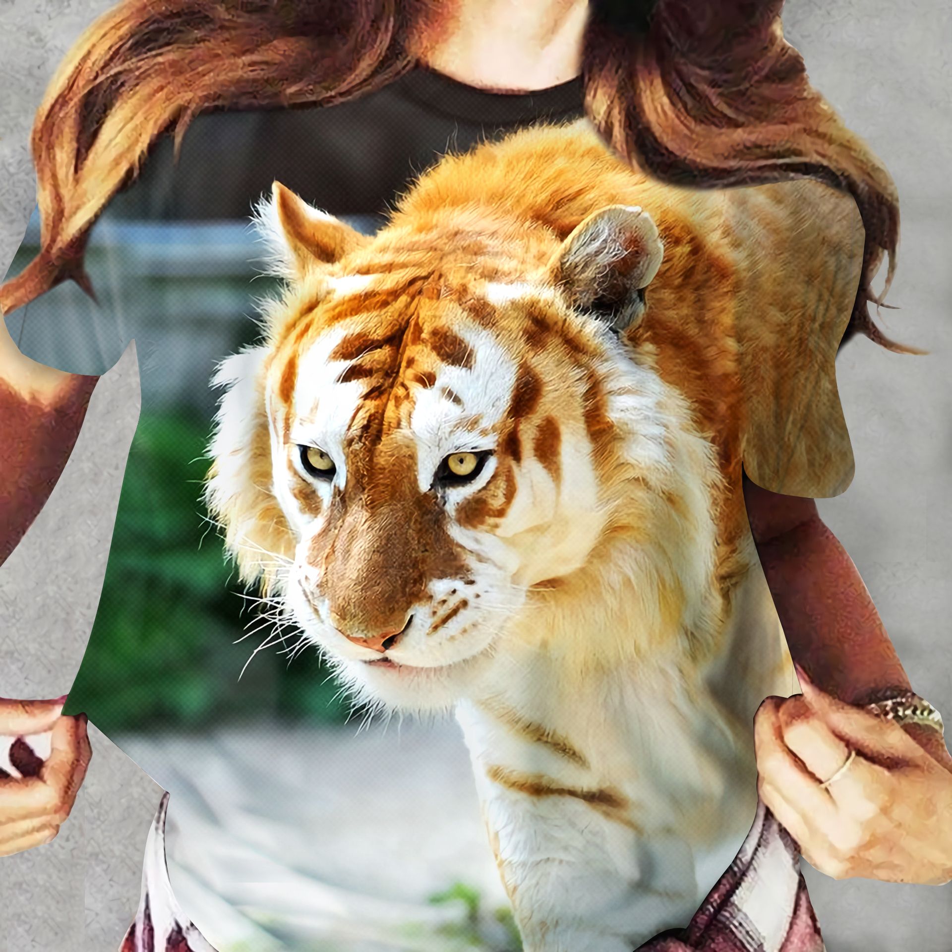 Tiger Ver06 Dadj160721Ltl Unisex 3D T-Shirt All Over Print