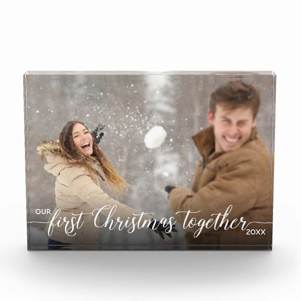 ViticStore™ Personalize Picture Couple Canvas – Christmas canvas for decor, gift for family, home decoration, christmas gift