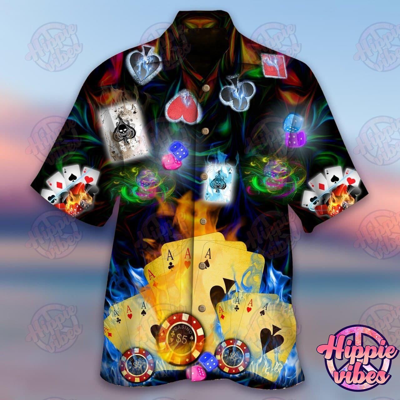 Amazing Gambling V2 Aloha Hawaiian Shirt Colorful Short Sleeve Summer Beach Casual Shirt For Men And Women